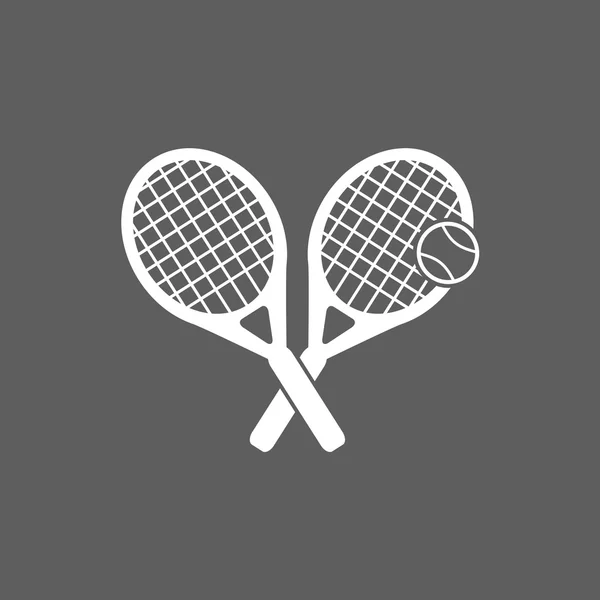 Tennis icon — Stock Vector