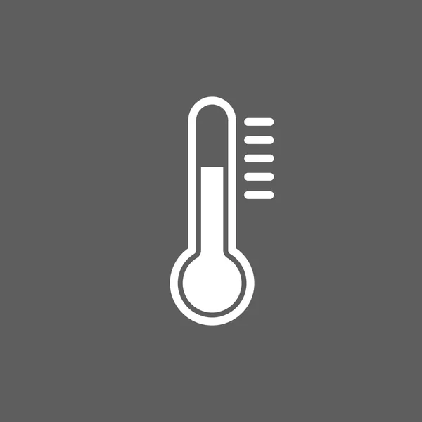 Thermometer-Symbol — Stockvektor