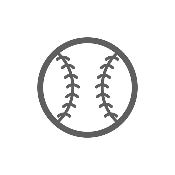 Icona del baseball — Vettoriale Stock