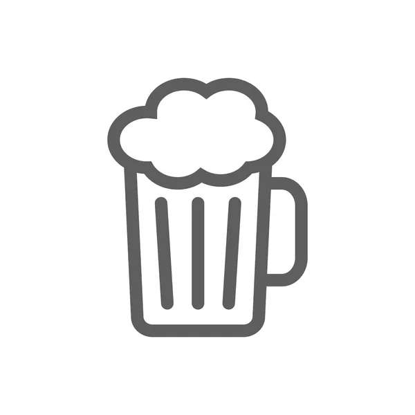 ビールのアイコン — ストックベクタ
