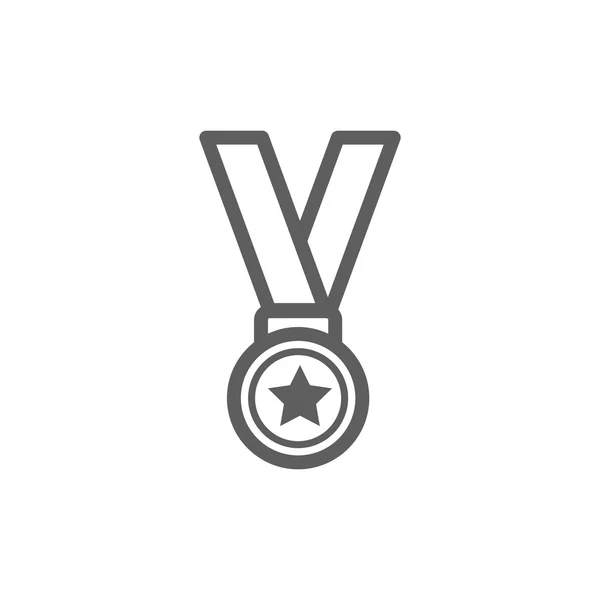 Medaile ikona — Stockový vektor