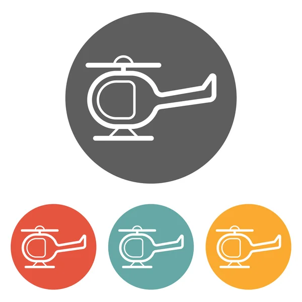 Helicopter icon — Stock Vector