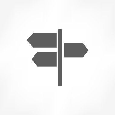 yön tabelası simgesi