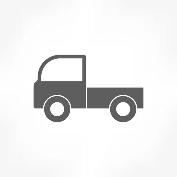 Icono de camioneta — Vector de stock