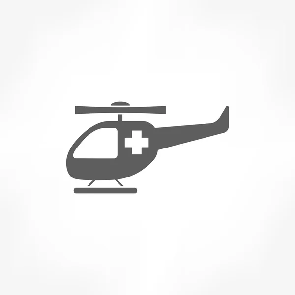 救援直升机图标 — 图库矢量图片
