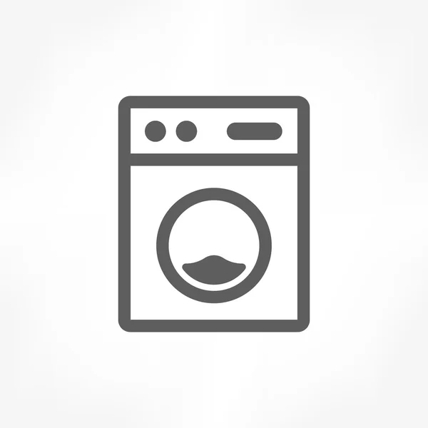 Pictogram wasmachine — Stockvector