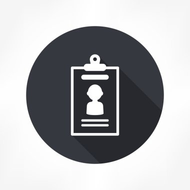 kimlik kartı simgesi