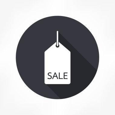 Satılık etiketi simgesi