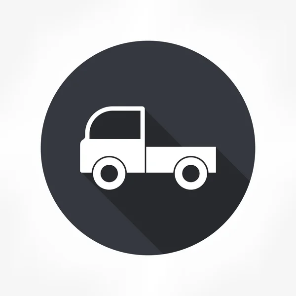 Icono de camioneta — Vector de stock