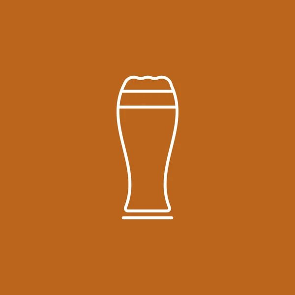 Пивная икона — стоковый вектор