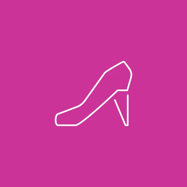 High heel icon — Stock Vector