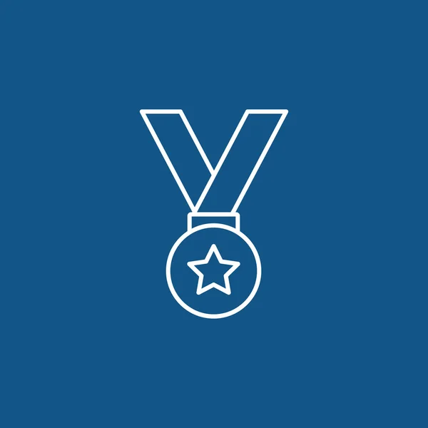 Ícone da medalha — Vetor de Stock