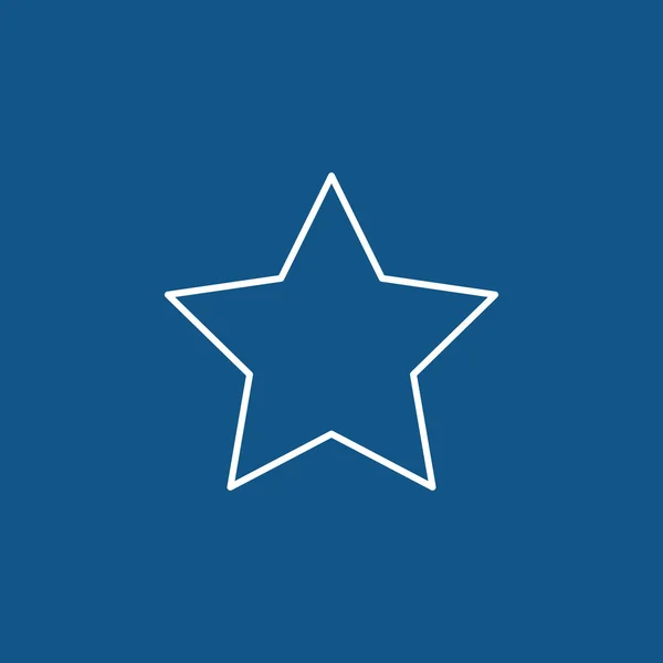 Звездная икона — стоковый вектор