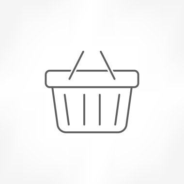 Alışveriş sepeti simgesi