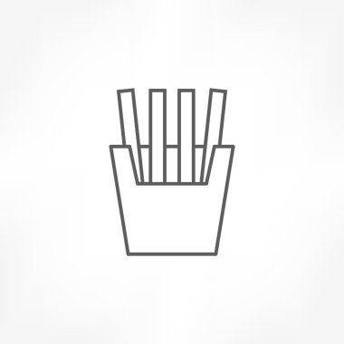 patates kızartması simgesi