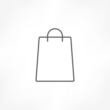 alışveriş çantası simgesi