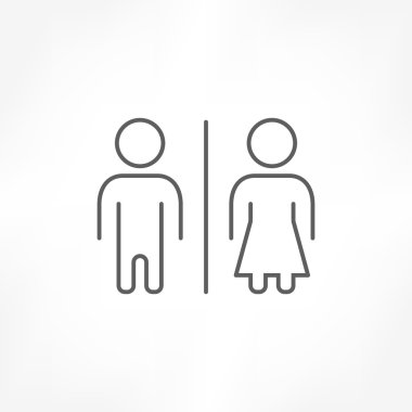 Tuvalet işareti simgesi