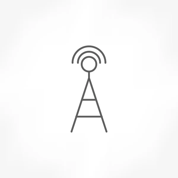 Antenna icon — Stock Vector
