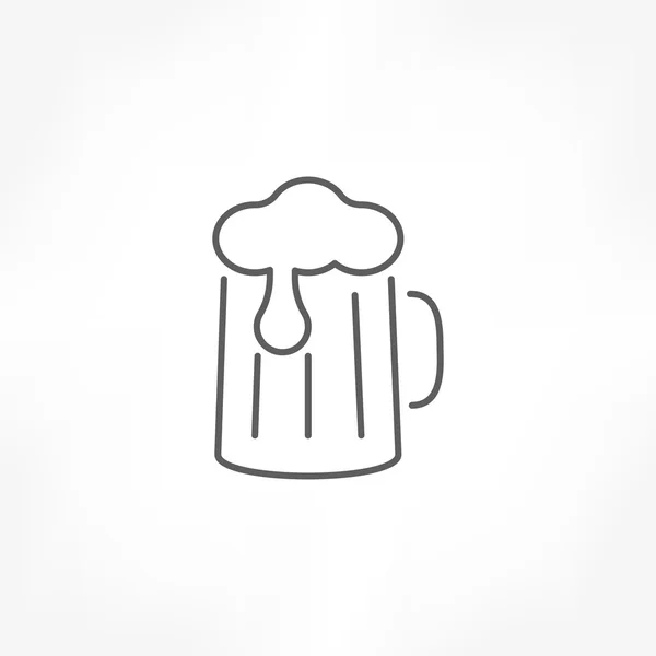Пиво значок — стоковий вектор