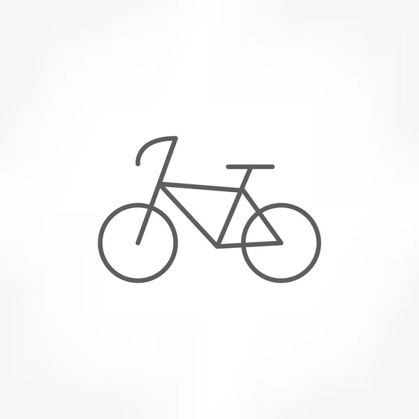 Ícone de bicicleta — Vetor de Stock