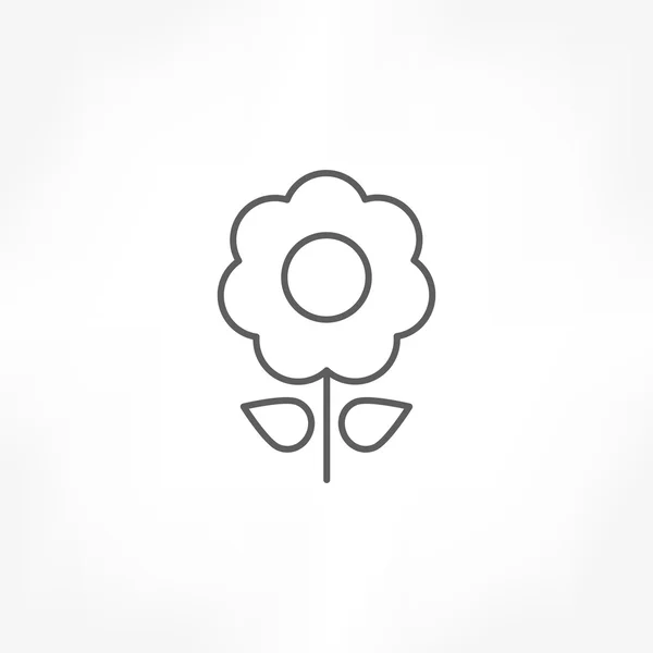 Flower icon — Stock Vector