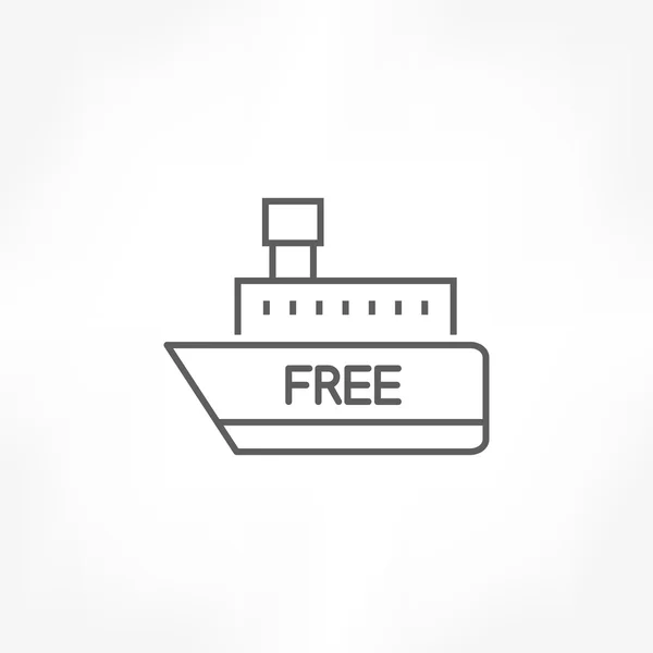 Free shipping icon — Stock Vector