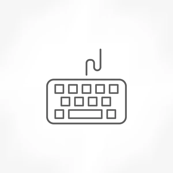 Keyboard icon — Stock Vector