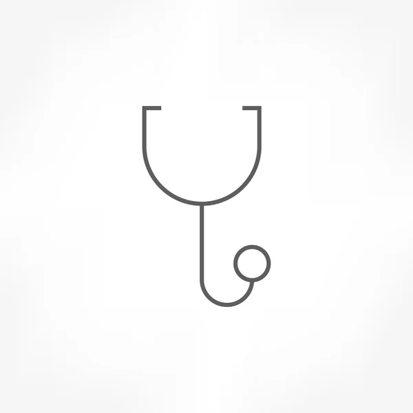 Stethoscope icon — Stock Vector