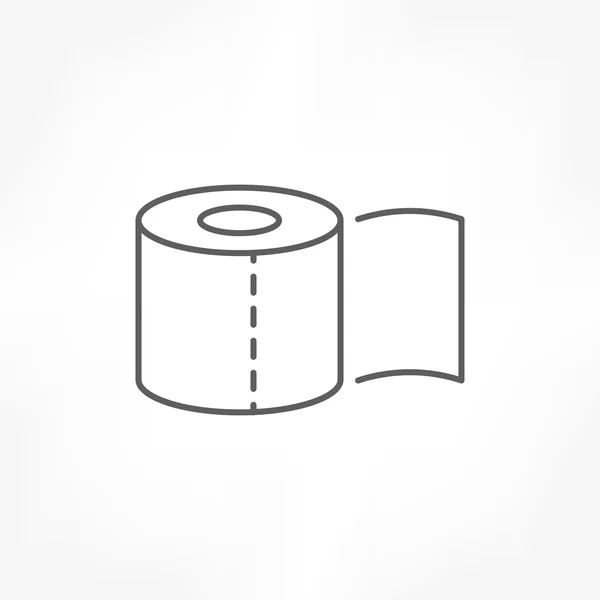 Значок туалетной бумаги — стоковый вектор