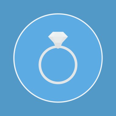 Elmas yüzük simgesi