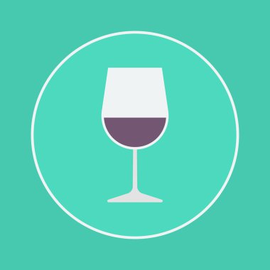 şarap kadehi simgesi