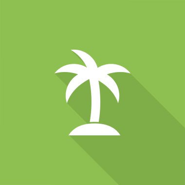 Hindistan cevizi ağacı simgesini