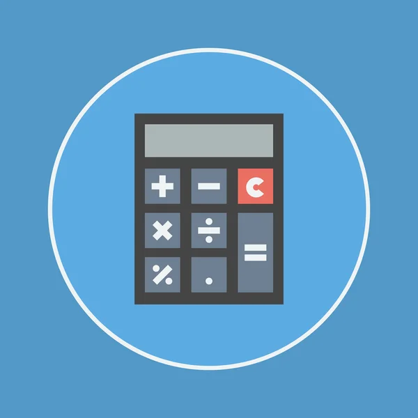 Calculator icon — Stock Vector