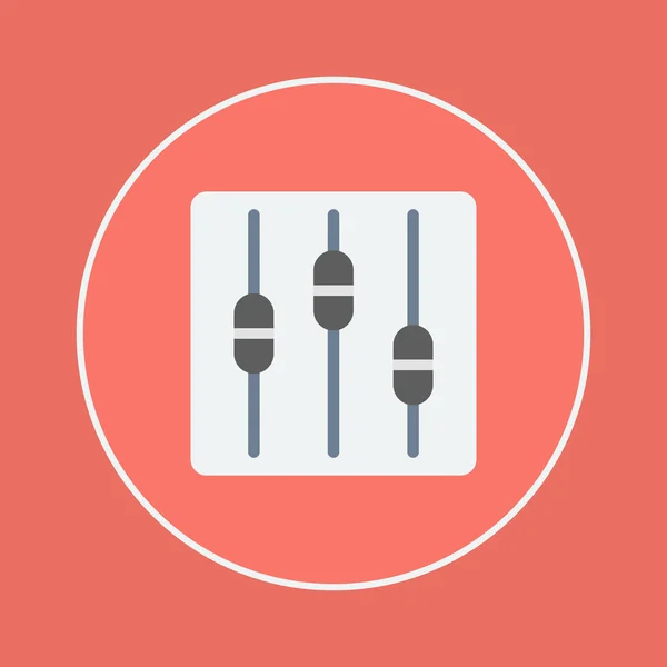 Equalizer pictogram — Stockvector