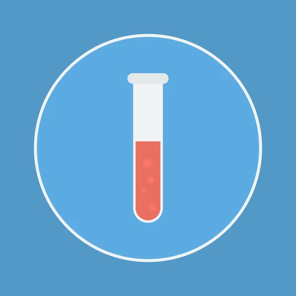 Test tube icon — Stock Vector