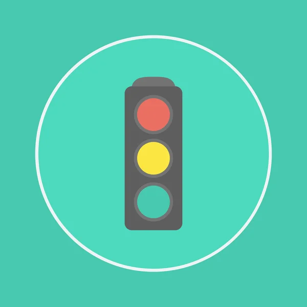 Traffic light icon — Stock Vector