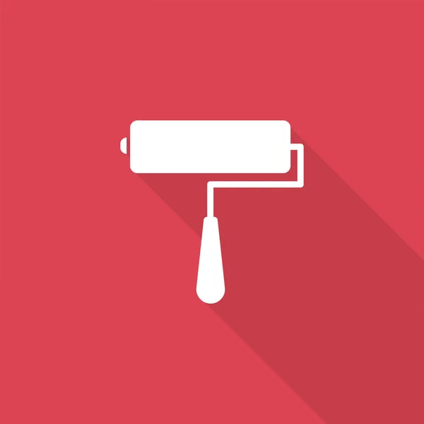 Roller brush icon — Stock Vector