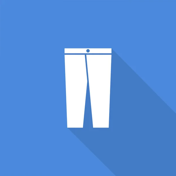 Kalhoty ikona — Stockový vektor