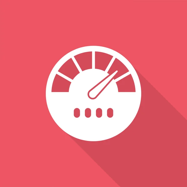 Speedometer icon — Stock Vector