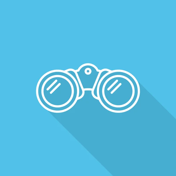 Binoculars icon — Stock Vector