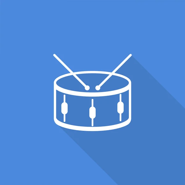 Icono del tambor — Vector de stock