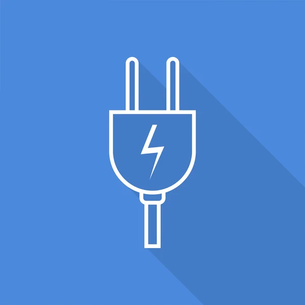 Electric plug icon — Stock Vector