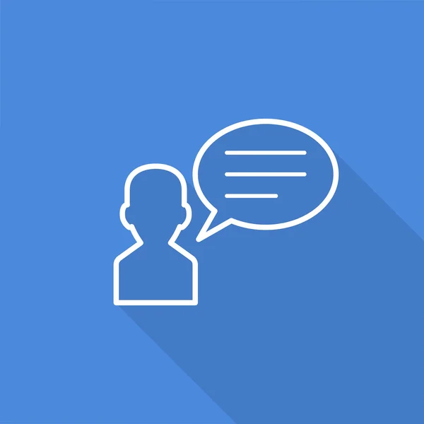 Icono de conversación — Vector de stock