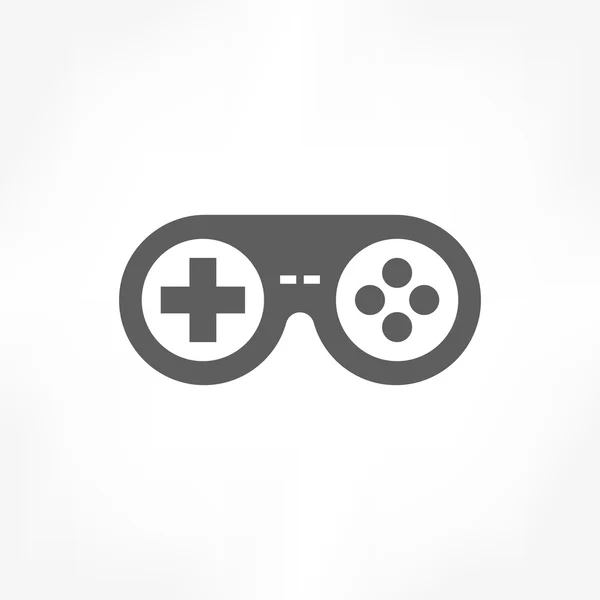 Icono del controlador de juego — Vector de stock