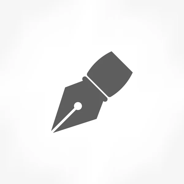 Ícone da caneta — Vetor de Stock