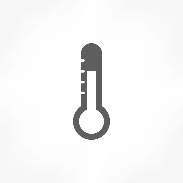 Thermometer-Symbol — Stockvektor