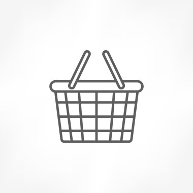 Alışveriş sepeti simgesi