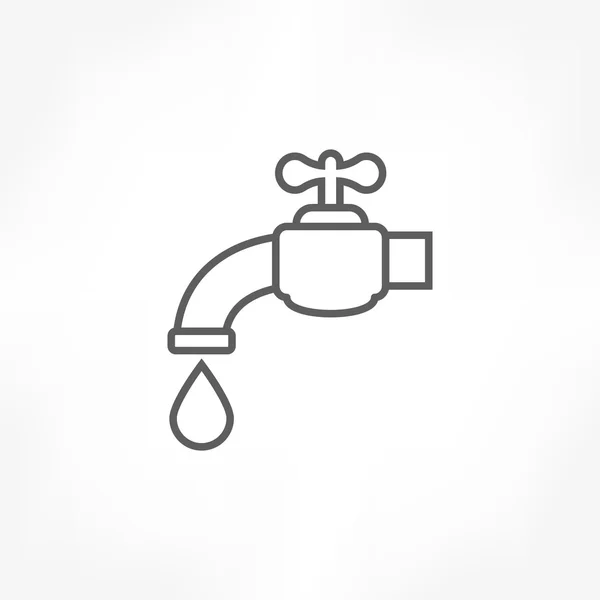 Faucet icon — Stock Illustration Faucet icon Stock Vector