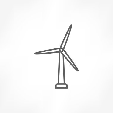 rüzgar türbini simgesi