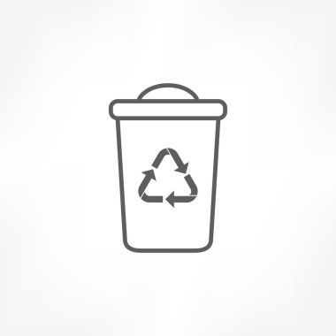 Geri dönüşüm kutusu simgesi